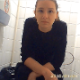A hidden camera records an unsuspecting, Eastern-European girl using a public toilet and taking an explosive, wet shit. Scene is played from 2 angles, but second angle has out of sync audio. See Student Restroom series for more. 720P HD. About 4 minutes.